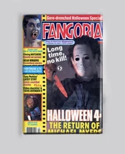 HALLOWEEN 4/ FANGORIA MAGAZINE - 2"x3" POSTER MAGNET horror vhs