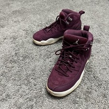 Nike Boys Air Jordan 12 153265-610 Red Basketball Gym Shoes Sneakers GS 6.5Y