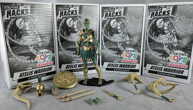 Boss Fight Vitruvian Hacks - Kokomo Toys Atelis Warrior Altered Amazon for sale online | eBay