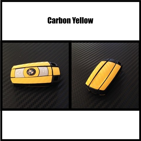 BMW Key Carbon Decal Sticker Fob Keyring Overlay 1 3 5 6 X X1 X3 X5 M Z E Series - Picture 10 of 10