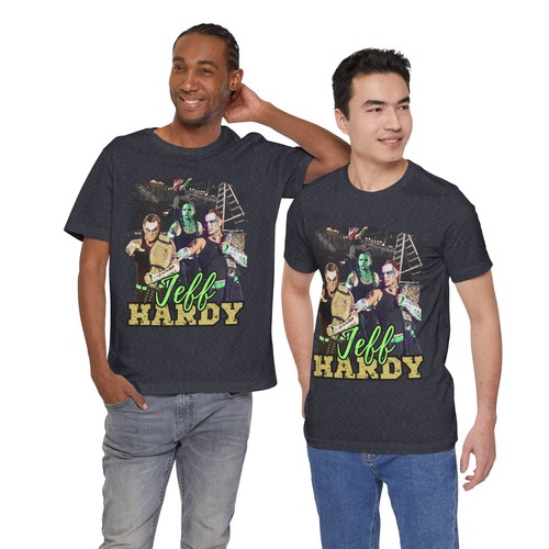 Jeff Hardy Tribute Tee, Wrestling Fan Gift, WWE Champion Shirt, Extreme - Picture 130 of 142