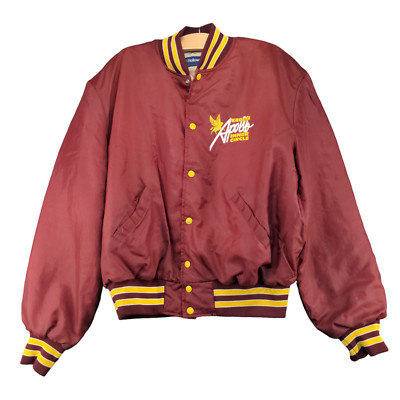 Holloway Men's Kroger Apollo Jacket Red XL Snap Button Nylon