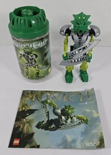Lego Bionicle: Toa Nuva - Lewa Nuva Set #8567 Complete w/ Canister & Manual