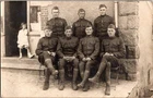 WW1 WWI US Army Military AEF Photo Postcard Group of American Soldiers