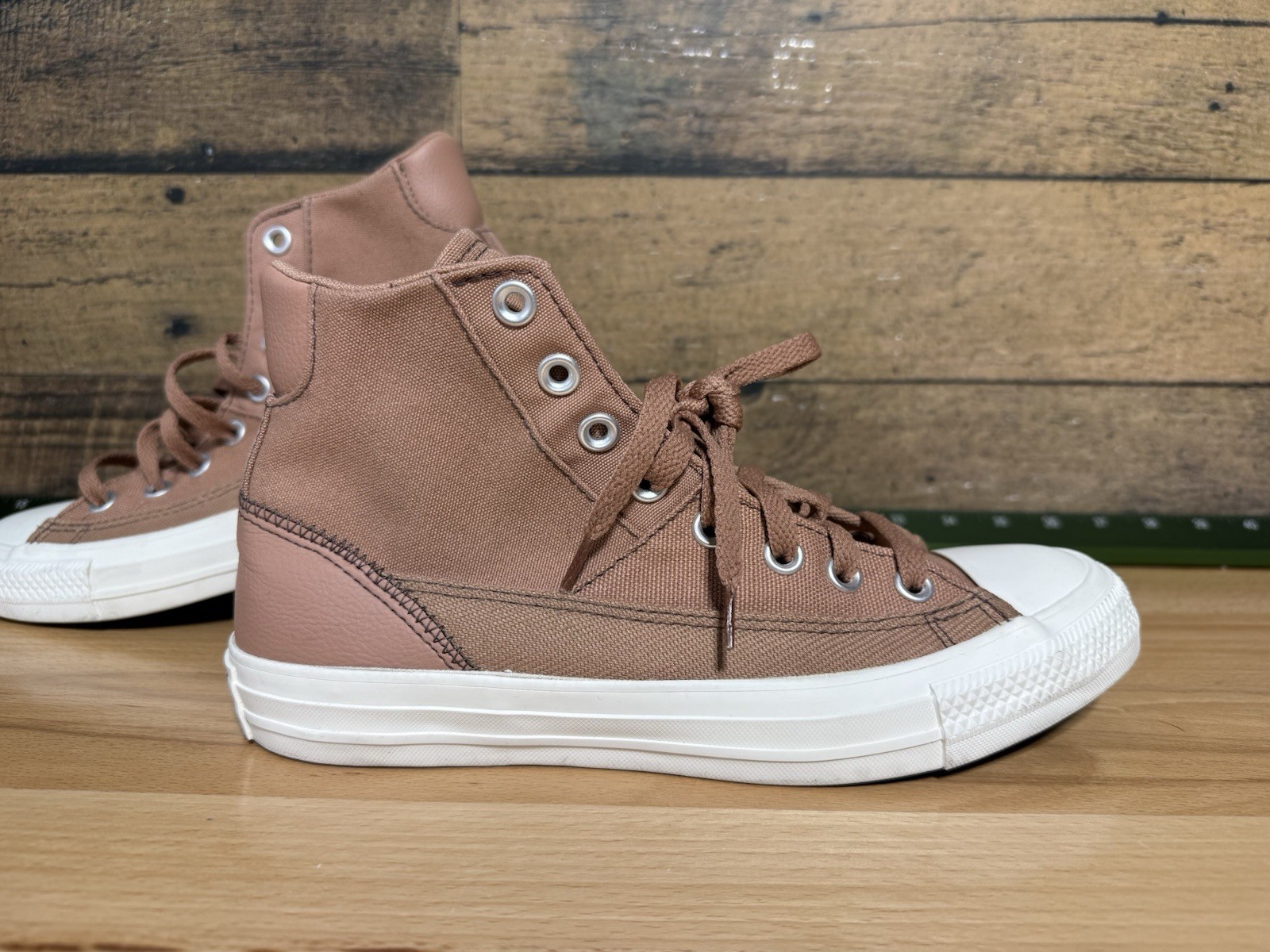 🔥NEW-Converse Chuck Taylor All Star Patchwork High-Top Shoes Trainers Womens8.5 thumbnail 3