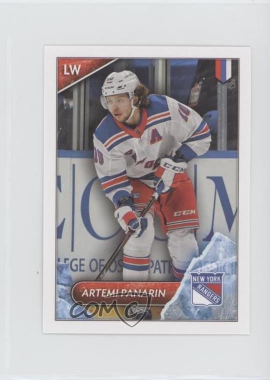 2021-22 Topps NHL Sticker Collection Artemi Panarin #382 e6j