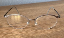 VTG IT  S TITANIUM 605 Titanium Eyeglasses Ultra-Lightweight Nylor Frames Bronze