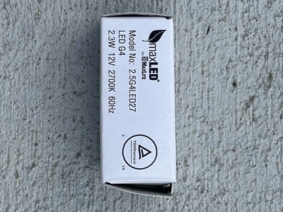 Lot Of 6 Pieces Maxlite 2.5G4LED27 Lamp Light Bulb Replacement 93542
