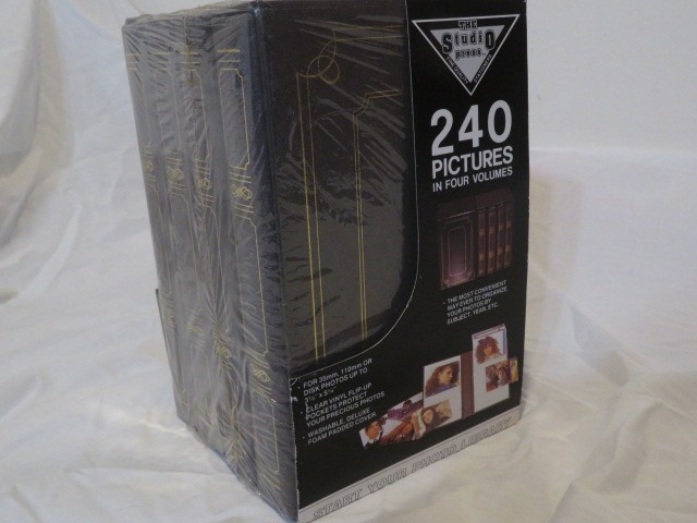 New 240 Picture/Photo Album Library 4 Vol Set Factory Sealed Studio Press