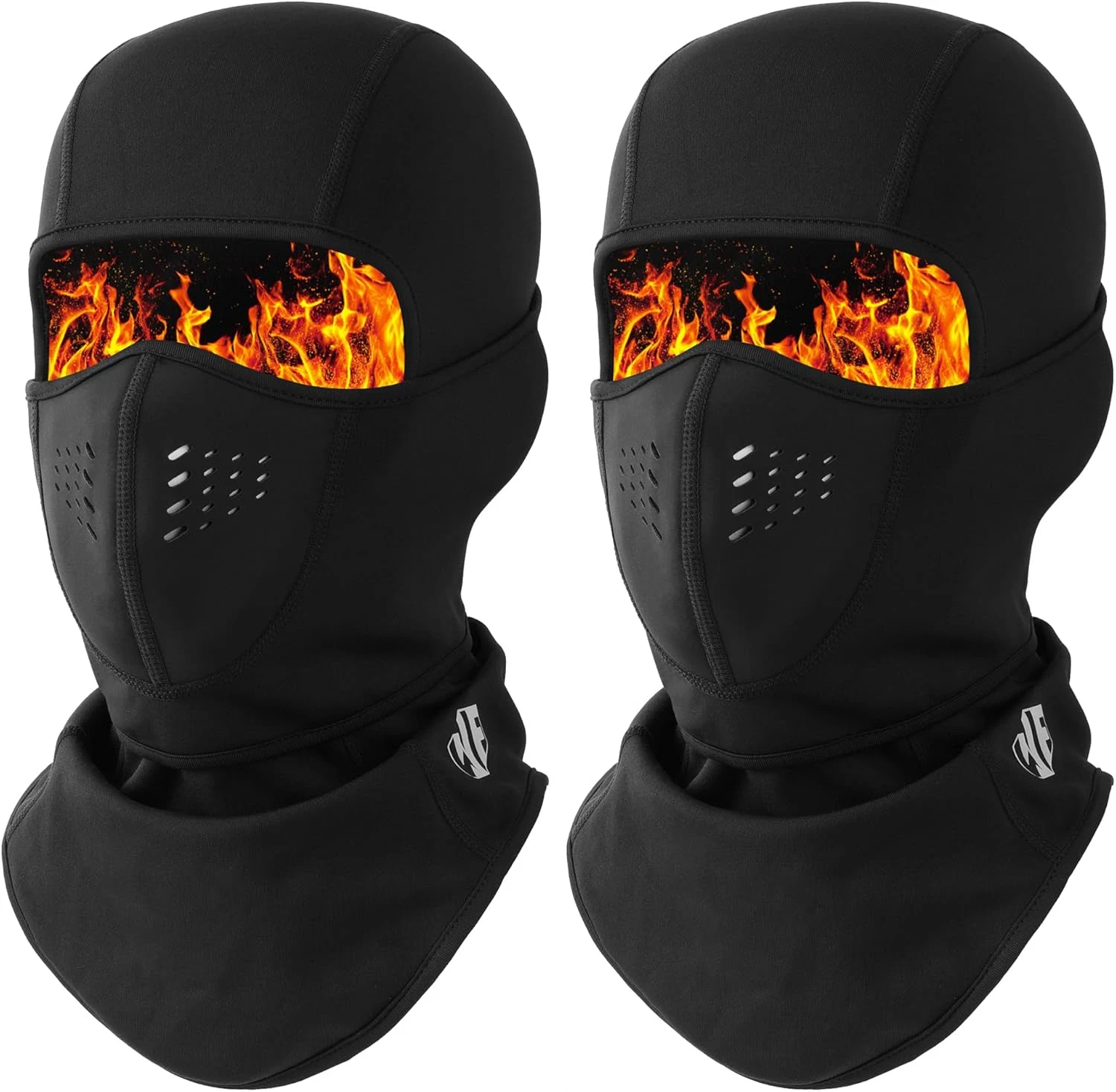 Breathable Pro - Balaclava Ski Mask with Movable Design - Fleece Warm for Cold W