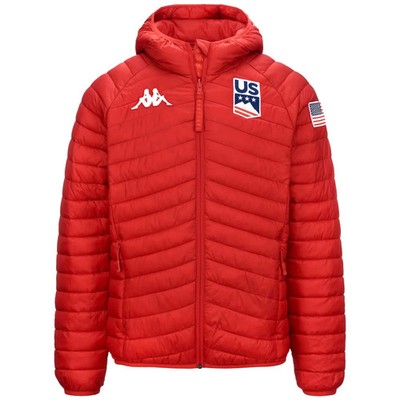 Kappa K1 6CENTO 660 US Daunenjacke 100 gr Unisex Schnee 311F2MW 250 rot