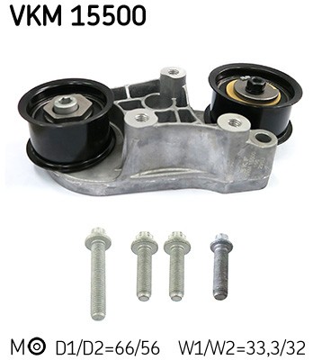 SKF VKM 15500 Tensioner Pulley, timing belt