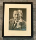 Sergei Rachmaninoff Signed & Framed 8x10 Kubey-Rembrandt Studios Photograph — photo 1