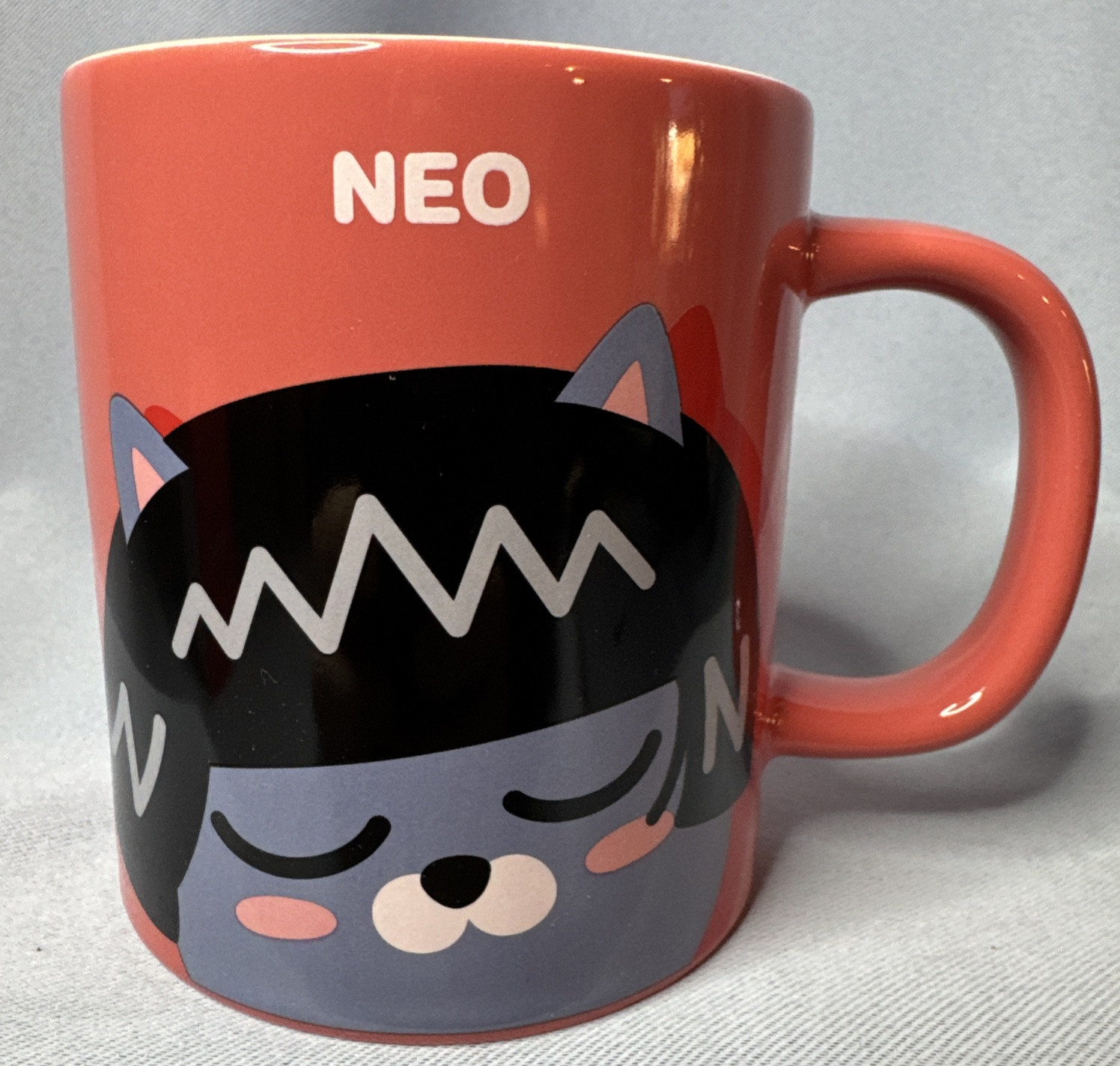 Kakao Friends Neo Ceramic Coffee Tea Cup Mug Korea Pottery