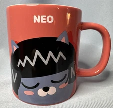 Kakao Friends Neo Ceramic Coffee Tea Cup Mug Korea Pottery