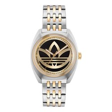 Adidas Originals Edition One - Zweifarbige Uhr Gold/Schwarz (AOFH23010)