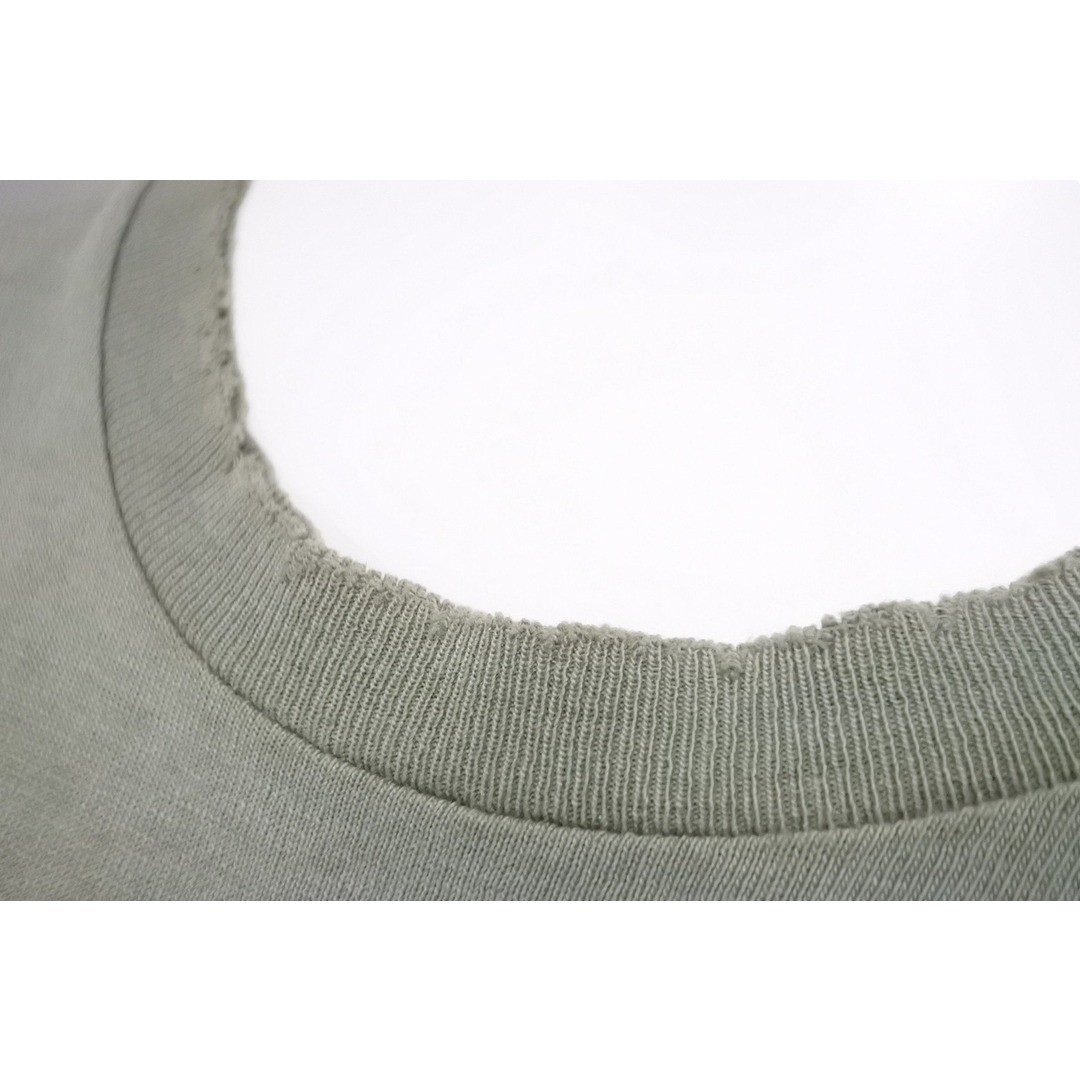 SUPREME Vintage Short Sleeve T-shirt Skull Size M Khaki Yellow Used 52125 thumbnail 4