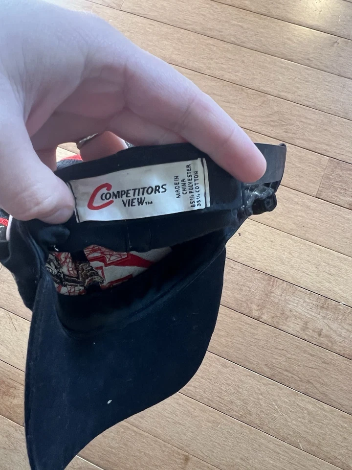 Sombrero Dale Earnhardt Taz Diablo de Tasmania Snapback Años 90 De Colección NASCAR Looney Tunes Foto 4 de 4