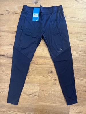 Odlo Zeroweight Pro Warm Langlauftights Laufhose Herren NEU Größe L Hose Winter