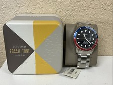 Las mejores ofertas en Banda de Plata Azul Fossil Relojes de