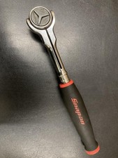 Snap On Fhcnf72 38 Compact Round Head Soft Grip Swivel Ratchet Red
