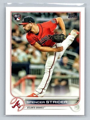 2022 Topps Series 2 - Spencer Strider #509 (RC) - NM Atlanta Braves