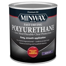 Fast-Drying Polyurethane Clear Warm Satin Finish 1 Quart Wood Floor Furniture