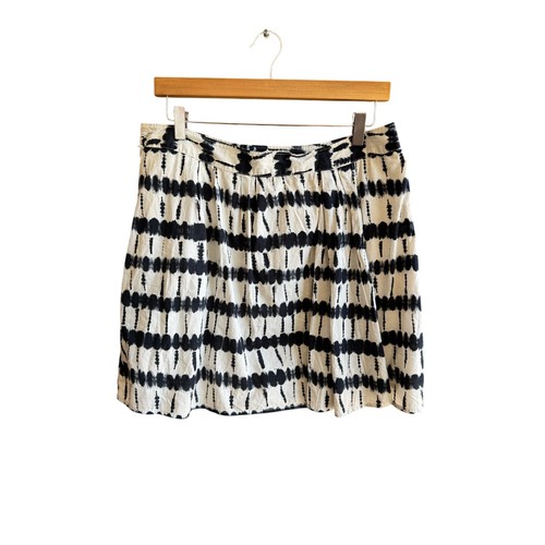 VTG Converse One Star White navy Cotton lightly Lined short Skirt Women’s 10 - Picture 7 of 8