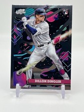 Dillon Dingler 2025 MLB Topps Chrome Cosmic Base Rookie RC #78 Tigers