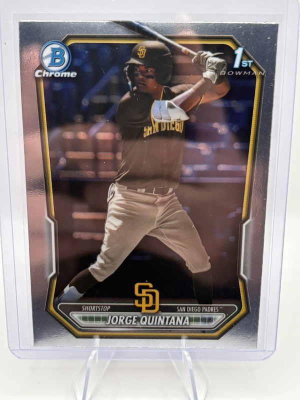 🔥2026 Bowman Chrome Jorge Quintana 1st Bowman Prospect San Diego Padres BCP-43