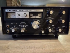 Yaesu FT200 SSB Transceiver, Black , Good Condition, Vintage, Working