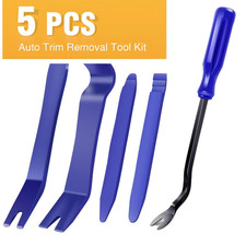 Plastic Trim Removal Pry Tool Set For Car Radio Panel Door Dash Clip Fasteners