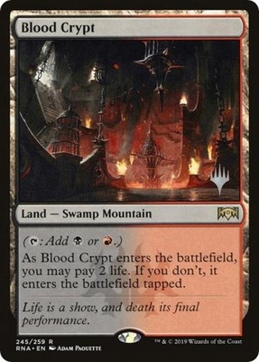Blood Crypt - Near Mint MTG Promo Pack: Throne of Eldraine