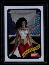 2025 Topps Chrome Marvel #10 Layla El-Faouly Refractor