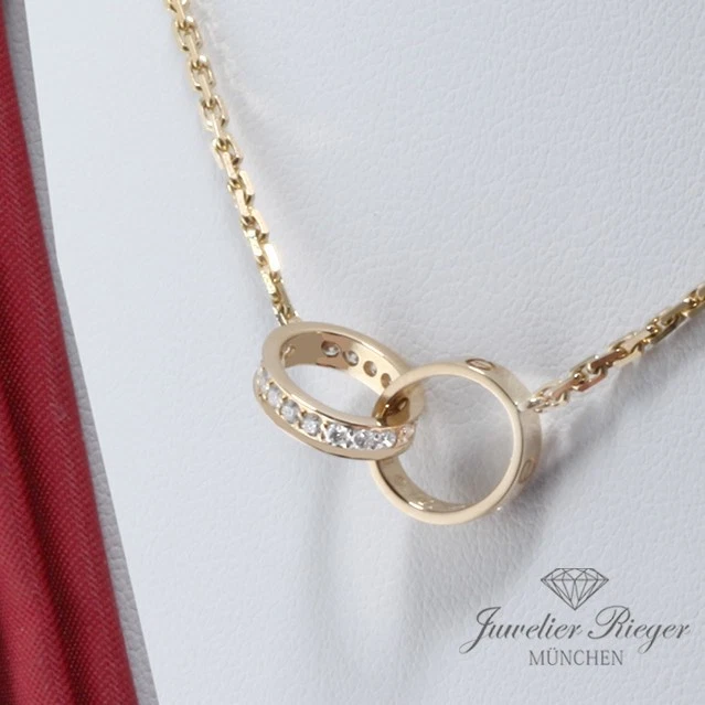 Cartier Love Collier Diamanten Brillanten Gelbgold 750 2016 B7013800 Gold - Bild 1 von 4