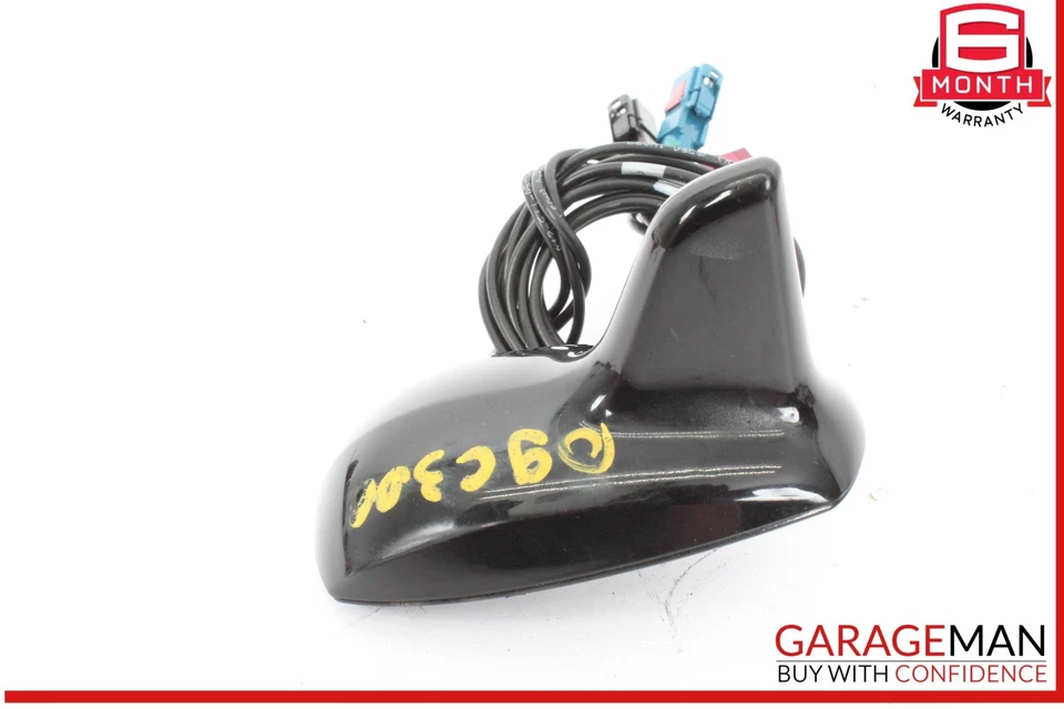 08-11 Mercedes W204 C300 C350 techo superior aleta de tiburón GPS antena de radio negra OEM Foto 3 de 4