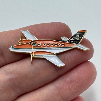 Vintage Samaritan Air Evac Medical Transport Beechcraft B-99 Airplane Lapel Pin
