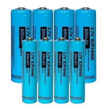 30Pcs AAA ICR10440 & 20Pcs AA ICR14500 3.7V Li-ion Rechargeable Battery PKCELL 2.83 per gallon
