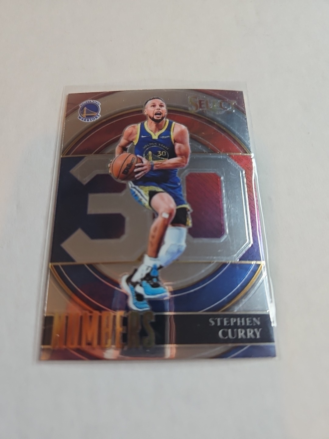 2021-22 Panini Select - Select Numbers Stephen Curry #5