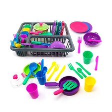 Big Mo  s Toys Pretend Play Dishes Playset   Little Chef Kitchen Set.