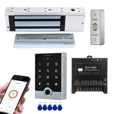 Smart Fingerprint Access Control System 1200lbs Magnetic