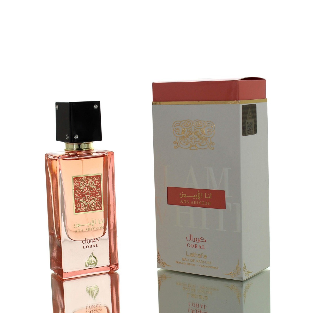 Lattafa Ana Abiyedh Coral EDP M 60ml Boxed | eBay