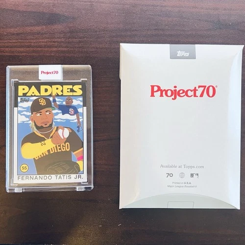 2021 Topps Project 70 #61 Fernando Tatis Jr. by Keith Shore San Diego Padres