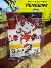 2025 Fleer Ultra Jaccob Slavin Platinum /25 RARE