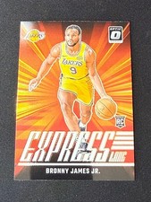 2024-25 Panini Donruss Optic BRONNY JAMES JR Rookie RC Lakers EXPRESS LANE #4