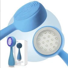 PMD Clean Acne Smart Facial Cleansing Device Blue Light Therapy Sonic Cleanser