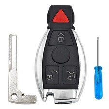 Car Remote Key Shell Case for Mercedes Benz A B C E Class W203 W204 Black 