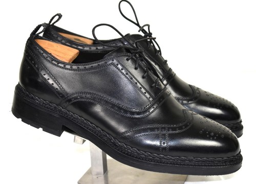 1 x 995 $ BALLY "Oliver" Italien norvegeseische Brogue-Schuhe mit klobiger Flügelspitze 11 EEE getragen