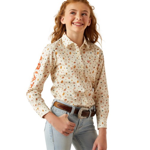 Ariat Youth Girls Team Kirby Shirt 10058851