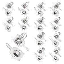 AA Battery Contact Spring Plate, 12 Set 12 mm x 12mm Terminal Contacts
